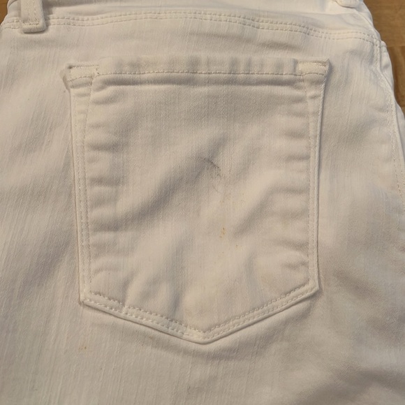 J Brand distressed white skinny jeans - Picture 9 of 12